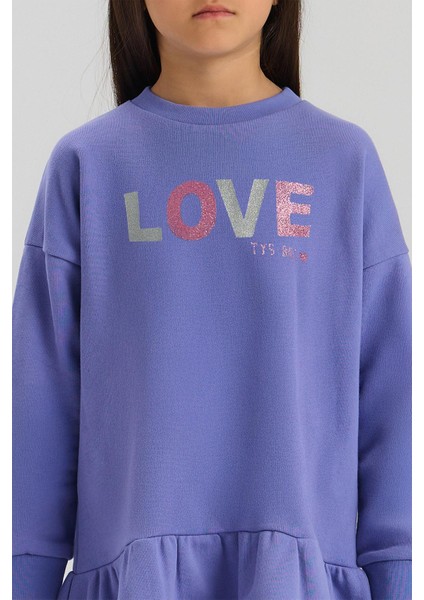 Bg Store Kız Çocuk Mor Elbise modelleri