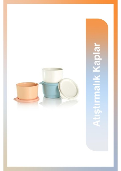 Renkli ve Eğlenceli Çocuk Atıştırmalık Kapları, Pratik ve Şık Tasarım.