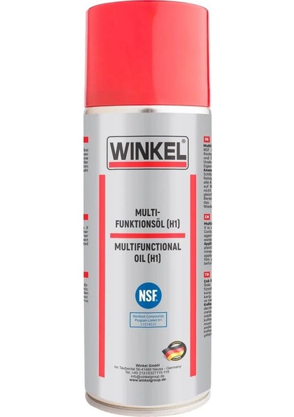 Wınkel Çok Fonksiyonlu Yağ Sprey (H1) 400ML