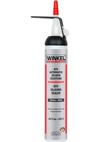 Wınkel Otomatik Kartuş Sıvı Conta Siyah Asetoksi 200ML