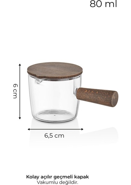 12'li Kahverengi Kapaklı Mika Reçellik ve Sosluk Seti, 80 ml fiyatları