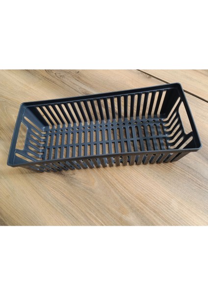 3'lü Antrasit Kaşıklık Düzenleyici, Çekmece Için Mutfak Organizer Seti modelleri