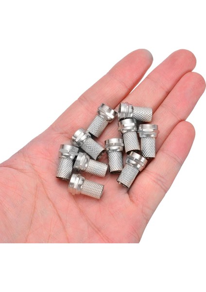 F Konnektör Televizyon Uydu Kablosu Koaksiyel Kablo Konnektoru Uydu 2 Adet indirimleri