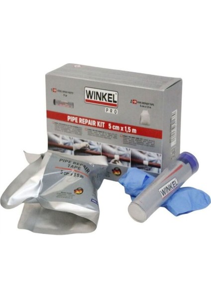 Wınkel Epoxy Pıpe Repaır Kıt 7,5cm x 2,5m