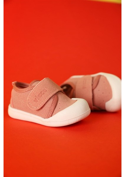 19-21 Numara Vicco Anka Kız Bebek Pudra Ilk Adım Ayakkabı