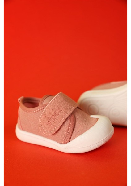 19-21 Numara Vicco Anka Kız Bebek Pudra Ilk Adım Ayakkabı modelleri