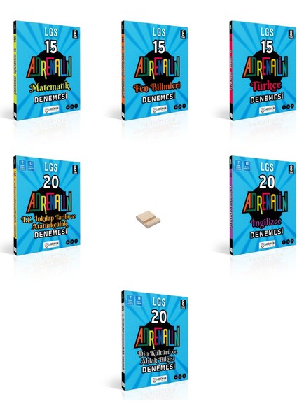 Lgs 8. Sınıf Tüm Dersler 5li Branş Denemeleri + Telefon Tutucu