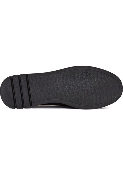 Kadın Siyah Toka Detaylı Deri Comfort Loafer 25AFD150418 fırsatları