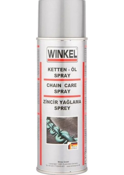 Wınkel Zincir Yağlama Sprey 400ML