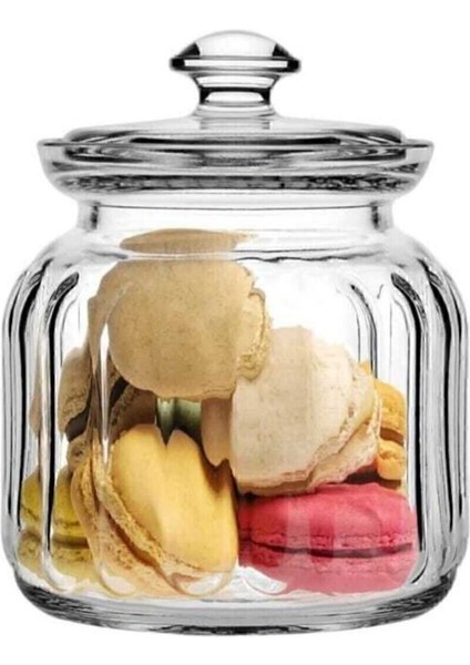 Beyaz 900 cc 3'lü Cam Kavanoz Seti, Şık ve Kullanışlı Saklama Çözümü modelleri