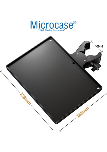 Tripodlara Monte Universal Sehpa Notebook Mikrofon Kitap Vb Malzeme Rafı 228X168MM - AL5290 modelleri