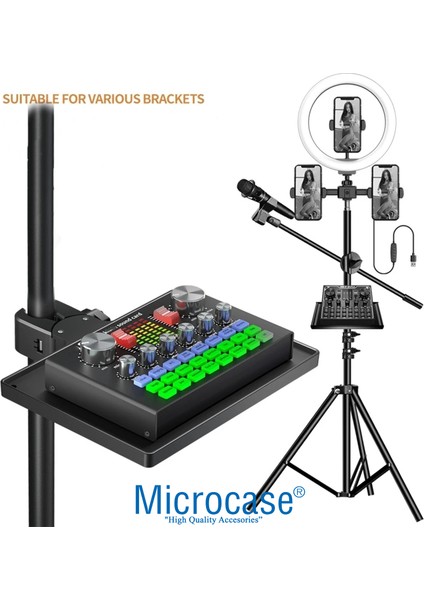 Tripodlara Monte Universal Sehpa Notebook Mikrofon Kitap Vb Malzeme Rafı 228X168MM - AL5290 indirimleri