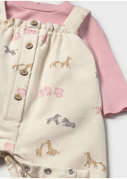 Newborn Kız Bebek Baskılı Tulum Takımı modelleri