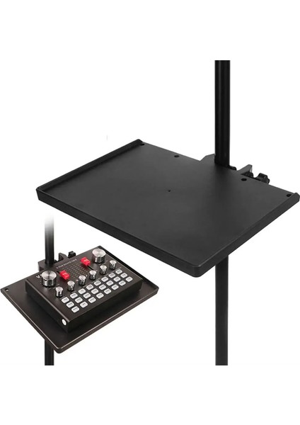 Tripodlara Monte Universal Sehpa Notebook Mikrofon Kitap Vb Malzeme Rafı 240X175MM - AL5292