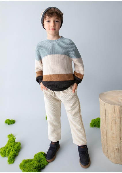 Erkek Çocuk Lastik Belli Kadife Pantolon fırsatları