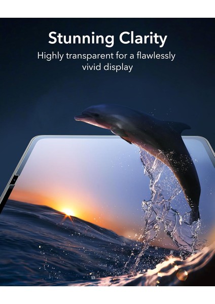Apple iPad Air 11 M3 (2025) Kolay Uygulama Aparatlı Magic Temperli Cam Ekran Koruyucu A3266 A3267 indirimleri