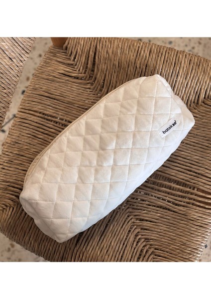 Beyaz Dokulu Saç Şekillendiricileri Için Seyahat Çantası - Xl Boy fiyatları