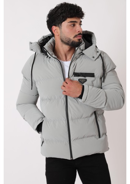 Armalı Çıtçıtlı Nova Kışlık Şişme Mont Pldp 3007_50452 modelleri