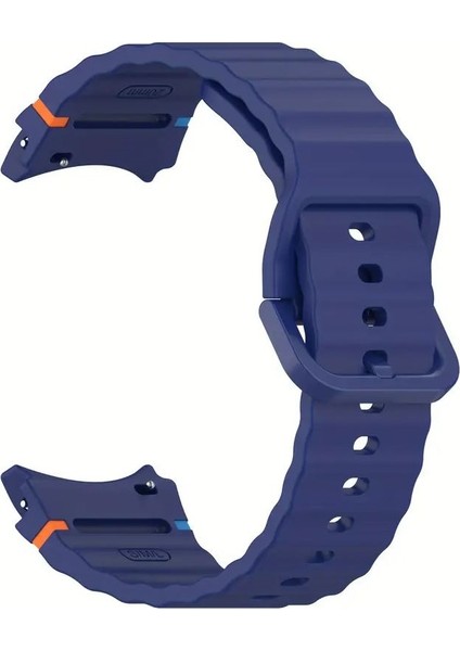 Samsung Galaxy Watch 5 Pro 45MM Kordon Ocean Silikon Dikiş Detaylı Lms