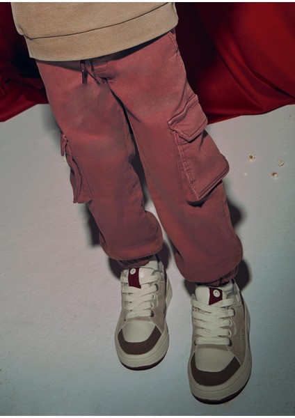 Erkek Çocuk Kargo Cepli Yumuşak Jogger Pantolon indirimleri