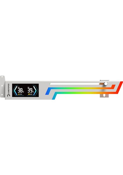 Heatsync Argb LCD Ekran Kartı Tutucu Beyaz