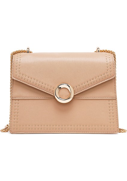 Kadın Bej Uzun Askılı Klasik Kol Çantası 25ABD261618 modelleri