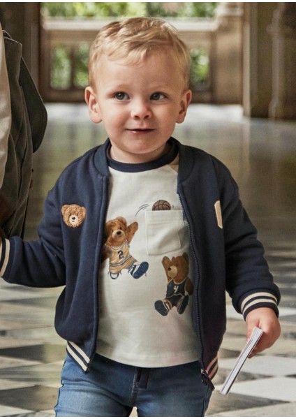 Erkek Bebek Ayıcıklı Sweatshirt fırsatları