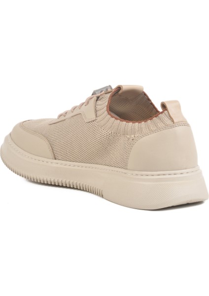 Gri-Bej Fileli Erkek Günlük Ayakkabı Lion LO02255-F412 M fırsatları