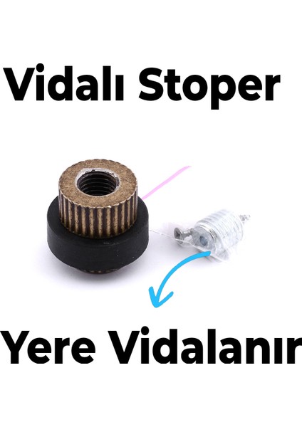 Kapı Stoperi Tamponu Eskitme Antik Vidalı Metal Tutacağı Tutucu Altı Kolu Stopu Takozu Sürgülü Kapı modelleri