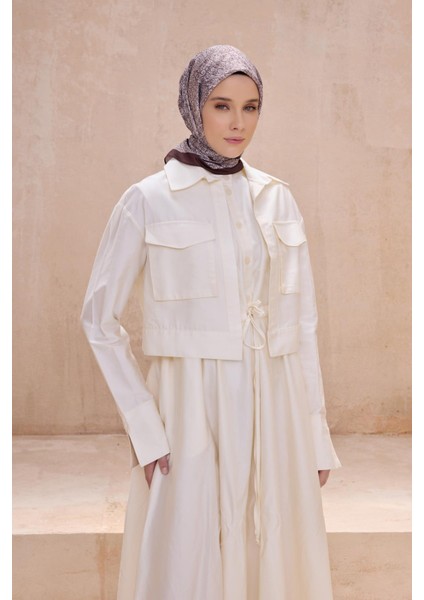 Fresh Twist Eşarp 24 Kahverengi Karışık Desen 49743 fiyatları