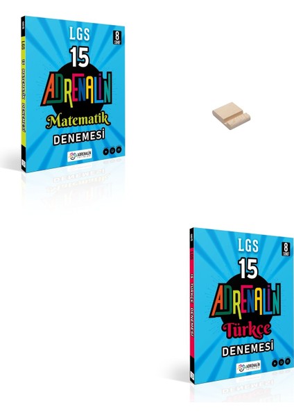 Lgs 8. Sınıf Matematik ve Türkçe Branş Denemeleri + Telefon Tutucu