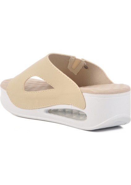 Bej Air Taban Kadın Terlik 100-962 Z fırsatları
