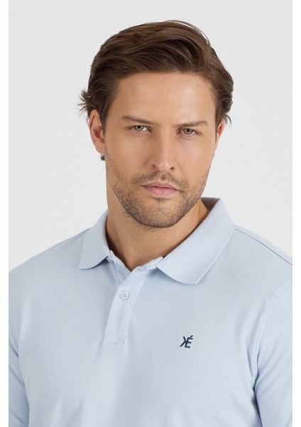 Regular Fit Pamuk Polo Yaka Kısa Kollu Pike Erkek Tişört 0002 fiyatları