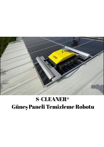 S-CLEANER, SC-1000, Güneş Paneli Temizleme Robotu modelleri
