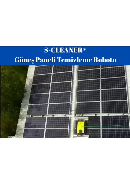 S-CLEANER, SC-1000, Güneş Paneli Temizleme Robotu indirimleri