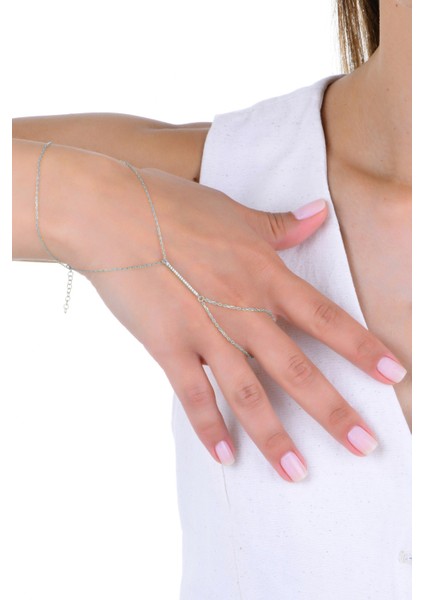 Gümüş Rodyumlu Zirkon Taşlı Moderm Bar (Çubuk) Şahmeran SGTL13012RODAJ fiyatları