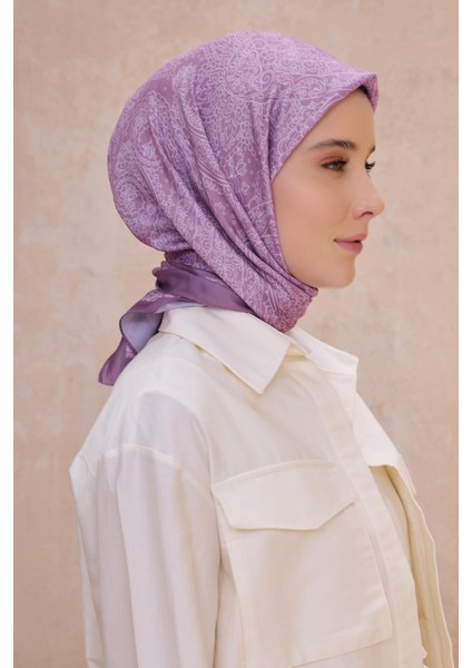 Fresh Twist Eşarp 20 Pembe Karışık Desen 49738
