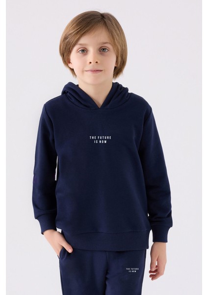 Çocuk Erkek Lacivert Eşofman Takım