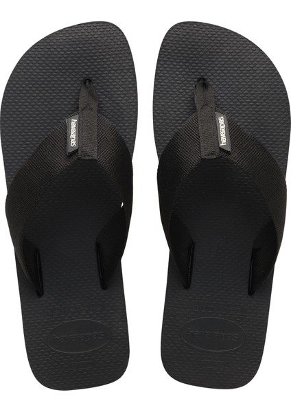 Urban Basic Siyah Erkek Terlik 45-46