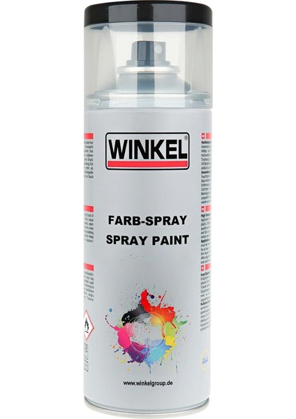 Wınkel Sprey Boya Siyah Parlak Ral 9005 400ML