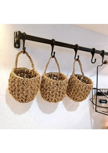 Şık 3'lü Organizer Çiçeklik Saksılık Düzenleyici Sepet 10X10 cm fiyatları