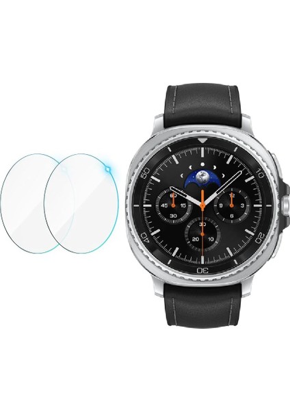 Samsung Galaxy Watch 8 Classic Uyumlu 3 Adet Şeffaf Ekran Koruyucu Nano Jelatin