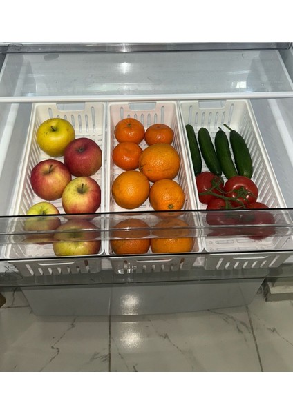 Beyaz 3'lü Modüler Kaşıklık ve Kepçelik Çekmece Içi Düzenleyici fiyatları