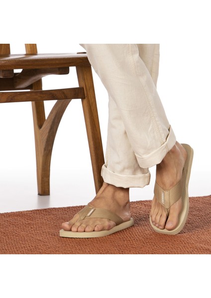 Urban Basic Bej Erkek Terlik 45-46