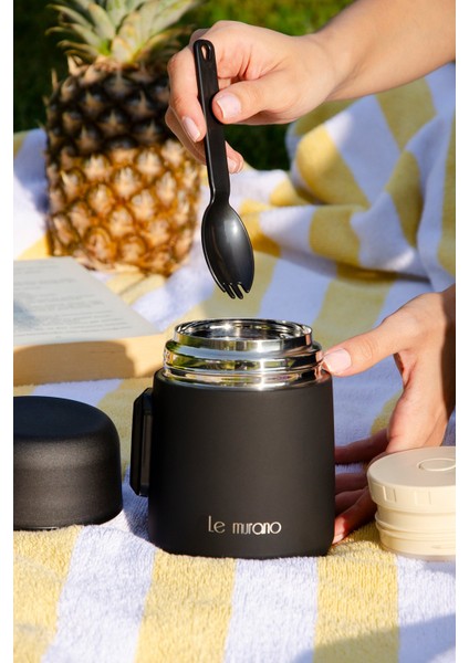 Bon Appétit Yemek Termosu - Noir 500 ml fırsatları