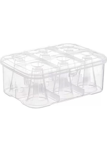 Şeffaf 6'lı Bardak Taşıma Kutusu, Piknik ve Saklama Için Uygun modelleri