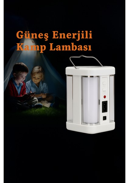 Süper Güçlü Güneş Enerjisi ile Şarj Olabilen Solar Lamba Asılabilir Işıldak indirimleri
