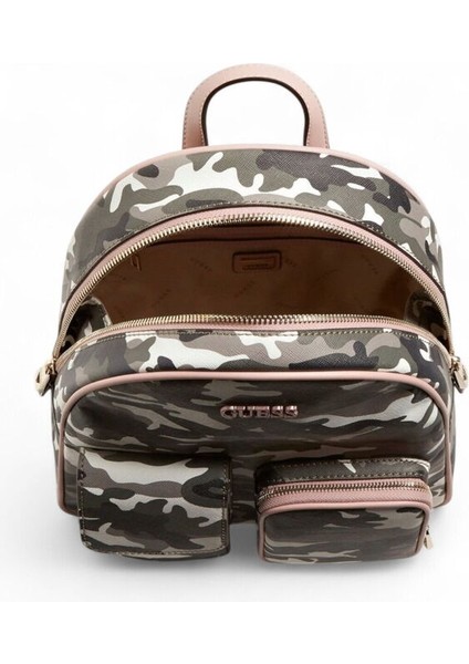 Kamuflaj Siyah-Desenli Kadın Sırt Çantası CM775133 fiyatları