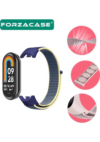 Xiaomi Smart Band 10 ile Uyumlu Esnek Hasır Örgü Kordon Kayış - FC429 fiyatları