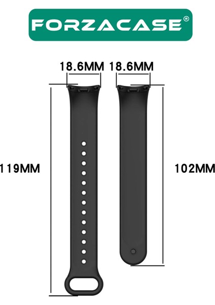 Xiaomi Smart Band 10 ile Uyumlu Silikon Kordon Kayış - FC176 fiyatları